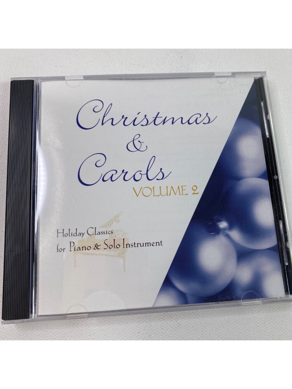 Christmas & Carols Volume 2 Holiday Classics Music CD 2002 Piano Instrumental